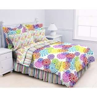   Stripes Multi Prism Comforter Sheets Bed In A Bag Girls Kids Teens