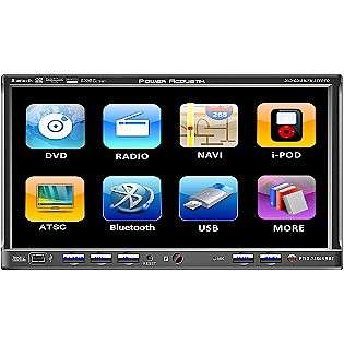 EXACT TFT LCD DVD Touch Screen Receiver with Bluetooth®   PTID 