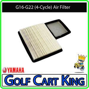 Yamaha Air Filter Element  For G16 G22 1996 Up Gas Golf Carts  