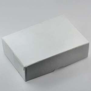 Jewelry White Cardboard Box 2.6 x 1.9 x 0.7 Inch  