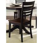 liberty furniture cafe collections slat back side chair rta black