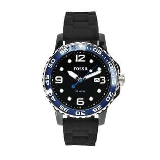 Fossil Mens FSCE5004 GTS Diver Black Dial Watch 
