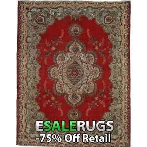 12 4 Tabriz Hand Knotted Persian rug 