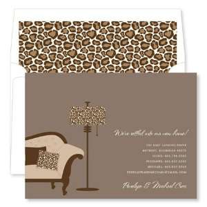  Noteworthy Collections   Invitations (New Home Leopard 
