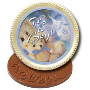 Its A Boy Chocolate Gift Tin  Grocery & Gourmet Food