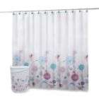 Elite Home Fashions Shower Curtain and Hook Set