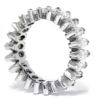 00 Marquise HUGE Real Diamond Eternity Wedding Ring  Pompeii3 Inc 