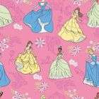 Springs Creative Disney Princess Flannel 42/43 100% Cotton D/R 