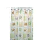 Famous Home Fashions Seaside Shower Curtain, Sage