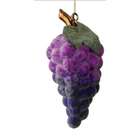 Midwest Sugared Fruit Decorative Purple Grapes Cluster Christmas 