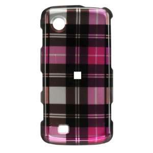   LG Chocolate Touch VX8575 Verizon Pink Plaid Protector Case Cell