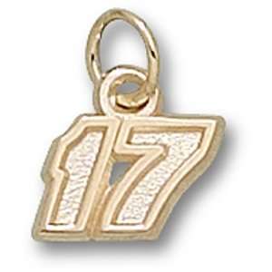 Gold Plating 17 Matt Kenseth #17 NASCAR Charm