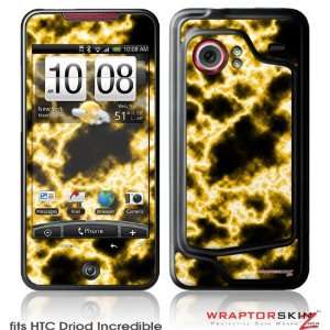  HTC Droid Incredible Skin   Electrify Yellow by 
