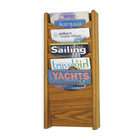 Safco Office Furniture 5 Pocket Wall Mount Literature Display Rack by 