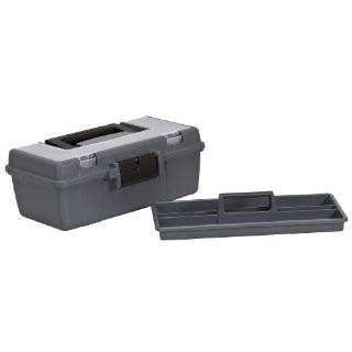 Plano 114 002 13 Inch Compact Tool Box, Graphite Gray with Black 