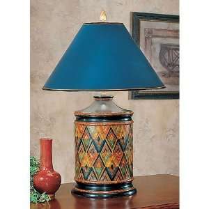 Wildwood Lamps 16002 Starburst 1 Light Table Lamps in Handmade And 