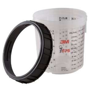  3M 16001 PPS Standard Cup and Collar, (Box of 2)   4 Box 