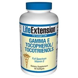  Gamma E Tocopherol/Tocotrienols 60 Softgels Health 