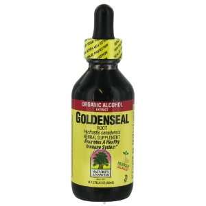   Answer Goldenseal Root Organic Alcohol 2 oz