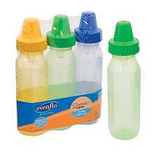 Evenflo 3 Pk BPA Free Tinted Bottles 8 oz.   Boys   Evenflo   Babies 