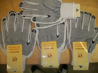Double Dotted Cotton Knit Gloves 30 Pair  