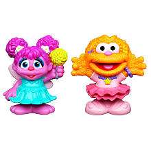 Playskool Sesame Street Figures 2 Pack   Abby Cadabby and Zoe 