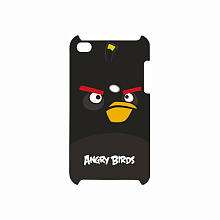 Gear4 Angry Birds Hard Case for iPod Touch 4G   Black Bomber   Gear4 