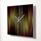 HangTime Designs Lineas Fire Wall Clock