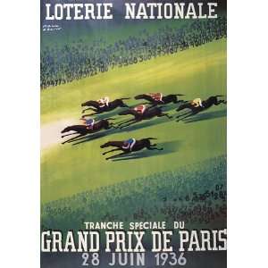 Loterie Nationale   Poster by Paul Colin (27.5x39.25)