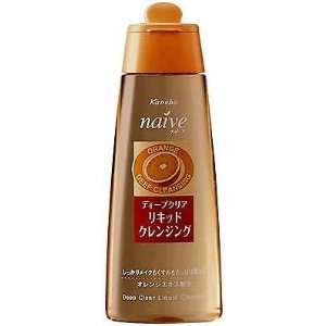 Kracie(Kanebo Home Products) Naive Deep Clear Liquid Cleansing Orange 