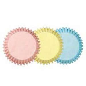   Pastel Assortment Bake Cup Pink Blue and Yellow