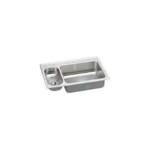  37 7/8 In Stainless Steel Drop In Double Bowl Kitchen Sink 