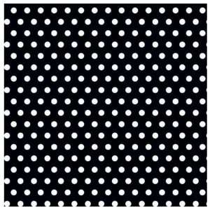  Lets Party By Amscan Black with Polka Dot Jumbo Gift Wrap 