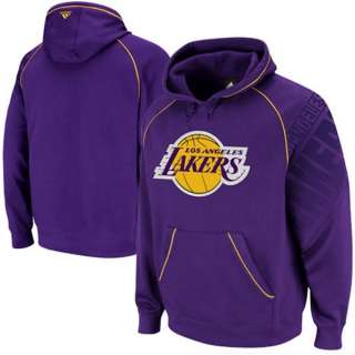 Los Angeles Lakers Adidas Hoops Hooded Sweatshirt sz Medium  
