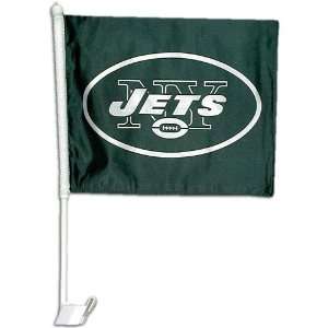 Jets Fremont Die NFL Car Flag 