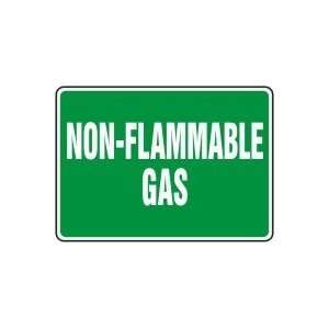  NON FLAMMABLE GAS Sign   10 x 14 .040 Aluminum