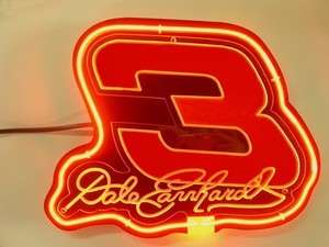 NASCAR #3 Dale Earnhardt Beer Bar Neon Light Sign 313  