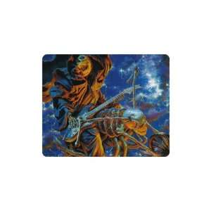  Brand New Fantasy Mouse Pad Grim Reaper Playing Guitar 