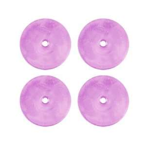  Ka Jinker Jem Shiny Large Circle Light Purple 15 per Pack 