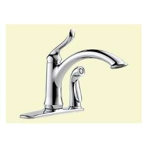  DELTA Single Handle Kitchen Faucet W/ Spray 3353 DST 
