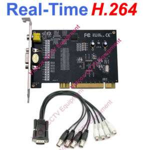Channel 120fps 4 Audio Real time H.264 PCI Network CCTV DVR Video 