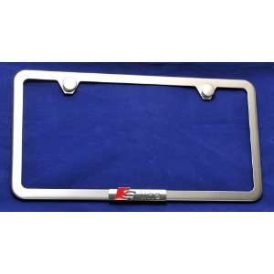    Audi S Line Stainless Steel License Plate Frame New Automotive