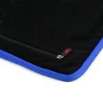 Kroo Black/Blue CUBB Micro Suede Series Notebook Sleeve for 12 & 13 