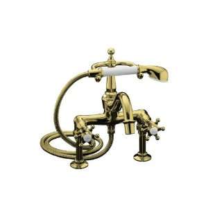  Kohler 110 3 PW Antique Faucet Clawfoot Tub and Shower 