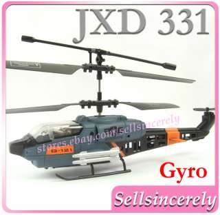 Venus 331 3.5CH Mini RC Helicopter W/Gyro JinXingda RTF  