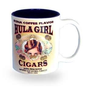  Hula Girl Mug Blue