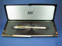 MONTBLANC 144SP STERLING SILVER FOUNTAIN PEN NEW IN BOX  