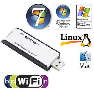   3070 USB 802.11 n/g/b 150Mbps Wifi Wireless LAN Adapter New  