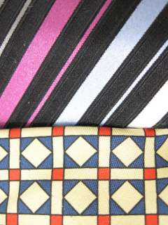 LOT 3 ASHFORD & BROOKS BRESCIANI Pattern Silk Neckties  