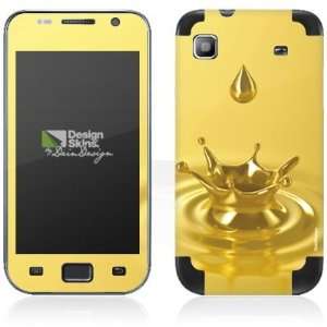   for Samsung Galaxy S I9003   Gold Crown Design Folie Electronics